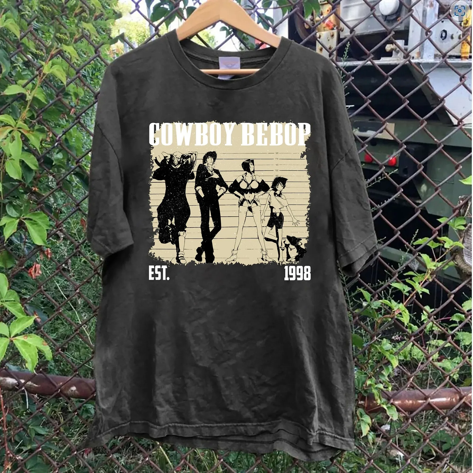 

Cowboy Bebop T Shirt Vintage Movie Classic Trendy long or short sleeves