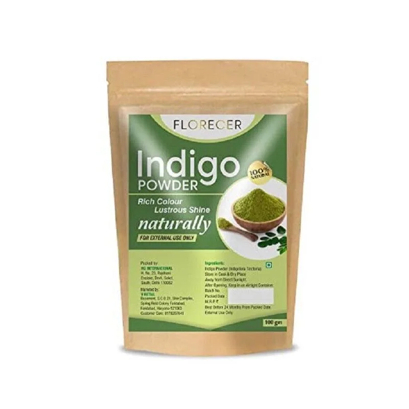 Can Be Used With Henna 300g ,Natural Plant Indigo Powder For Dye, Black, Coloring
