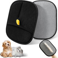 Pet Electrostatic Hair Removal Gloves Cat Grooming Gloves  Pet Hair Remover Mitt Static Removal Glove for Clothes Sofa Carpet