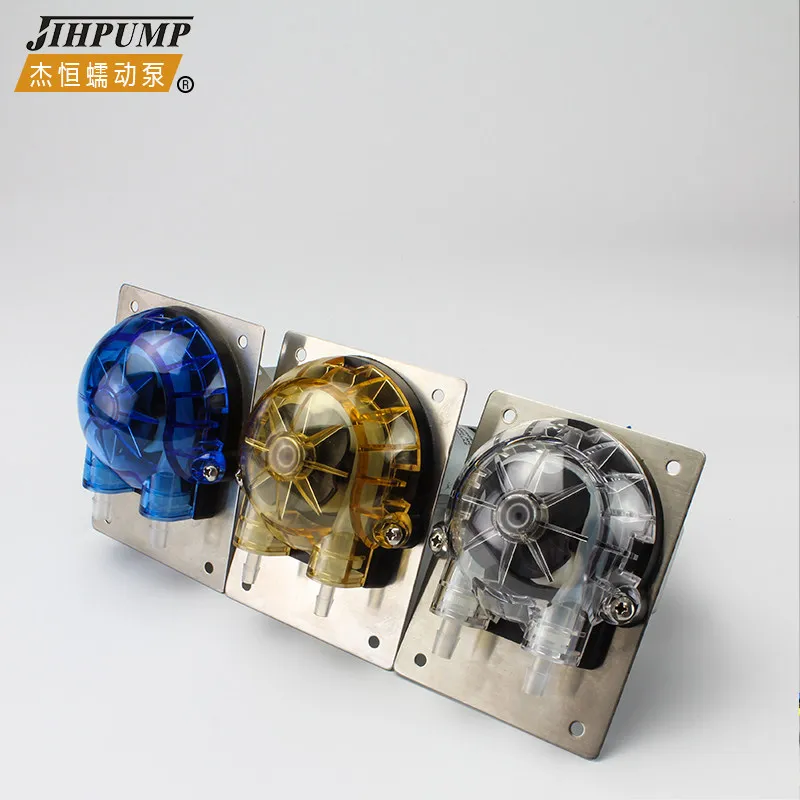 Dishwasher, washing machine, peristaltic pump distributor, water pump