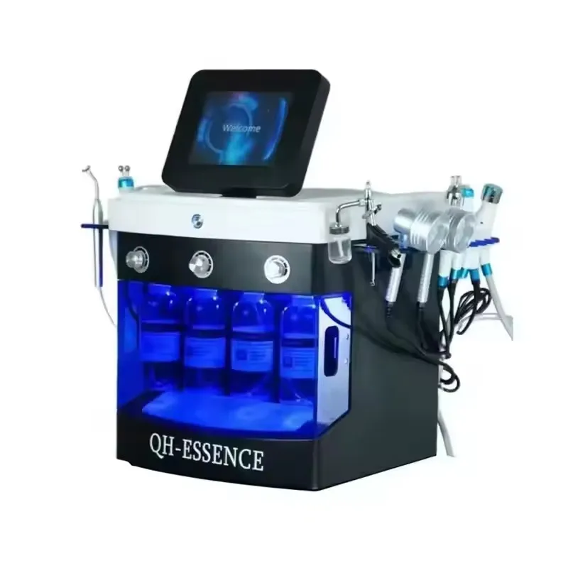 نانو الوجه الجمال آلة رش الأكسجين الكهربائية جت قشر البخاخ الأبيض الضوضاء جهاز تبييض البشرة الأيونية أداة العناية بالبشرة #2