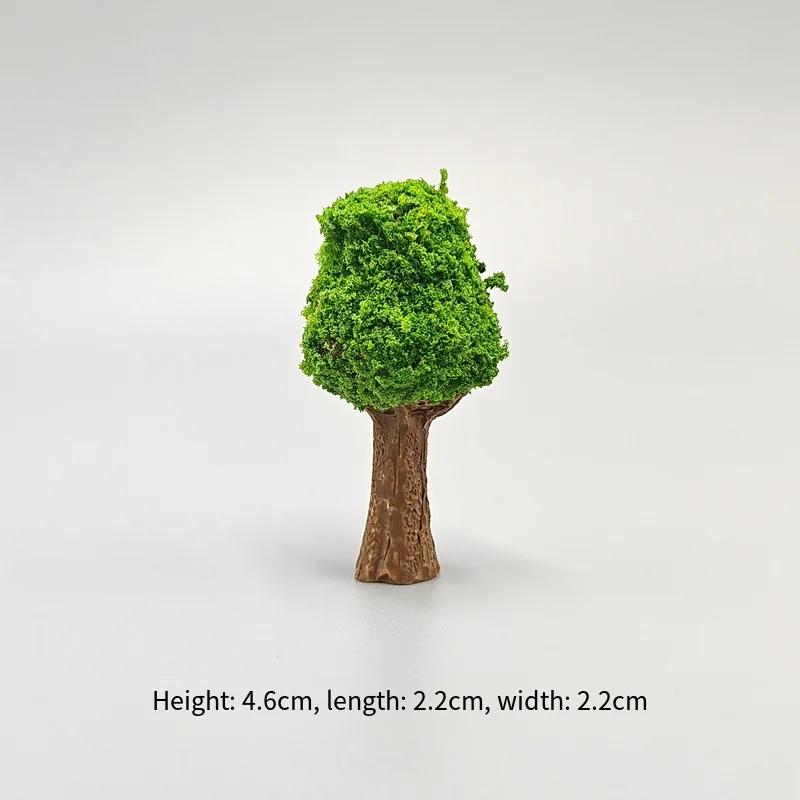 Gartenzahlenszene, Modellzubehör – kleines Baumhaus, DIY-Miniaturdekoration für Mikrolandschaft, Moosterrarium
