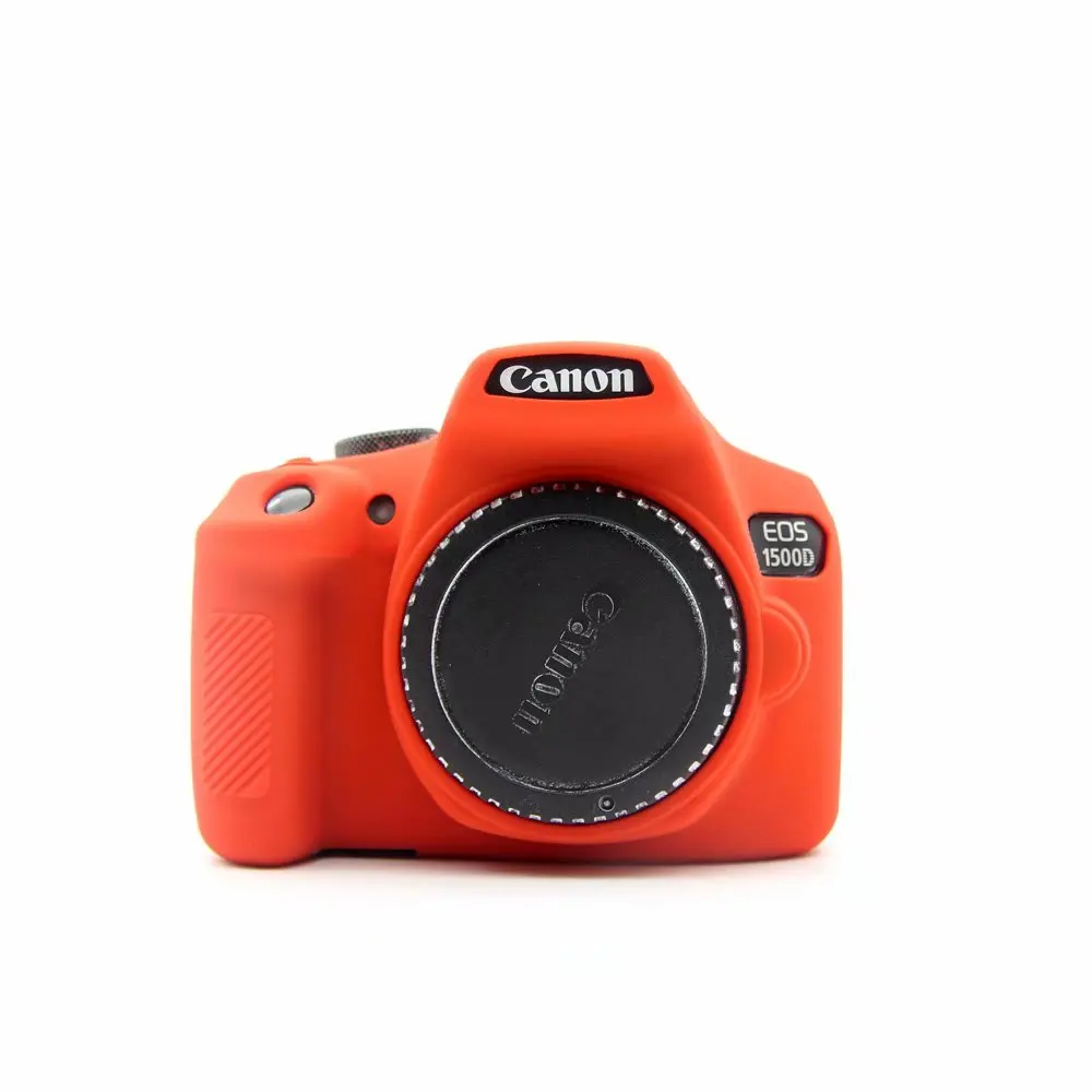 High Quality Silicone Camera Cover Soft Rubber Shoulder DSLR Camera Bags for Canon 1300D 1500D New SLR Camera Bag