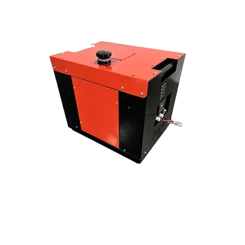 

24V parking air conditioner diesel generator silent type installation-free large fuel tank water cooler silent model
