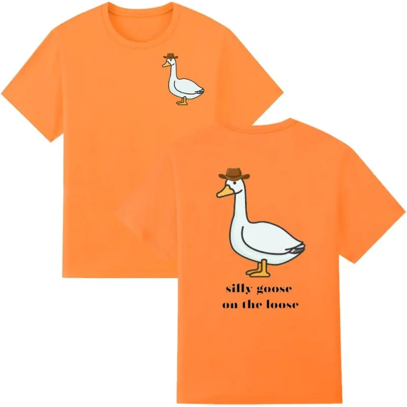 Silly Goose on The Loose Shirt Funny Goose Club T-Shirt