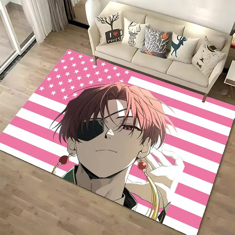 Anime Fighting W-WIND B-BREAKER Soft Thick Non-Slip Mat for Living Room Bedroom Kitchen Decor Rugs