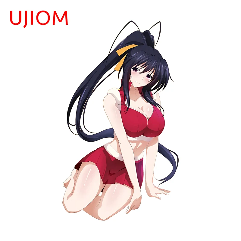 UJIOM Bikini Girl Himejima Akeno Big Boobs Wall Sticker Delicate Fashionable Attractive Sunscreen PVC Decal Light Switch Decor