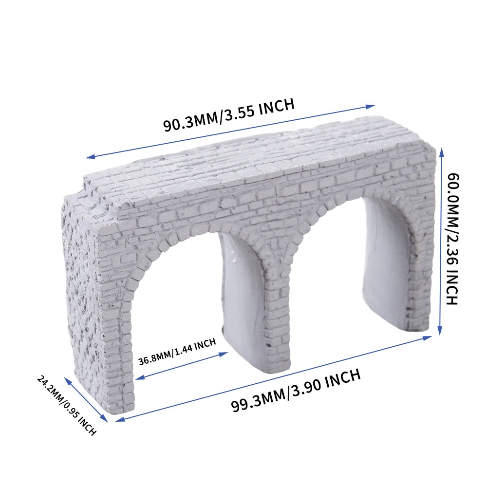 1 قطعة N مقياس منافذ نفق مصغرة نفق Portale 1:150 أنفاق السكك الحديدية لتخطيط قطار السكك الحديدية/المناظر الطبيعية الرملية/ديوراما