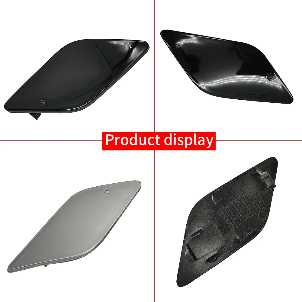 For Mercedes W212 Car Front Bumper Tow Hook Cover Cap Black For Benz E Class 2009-2013 E260 E300 E350 E400 2128850126