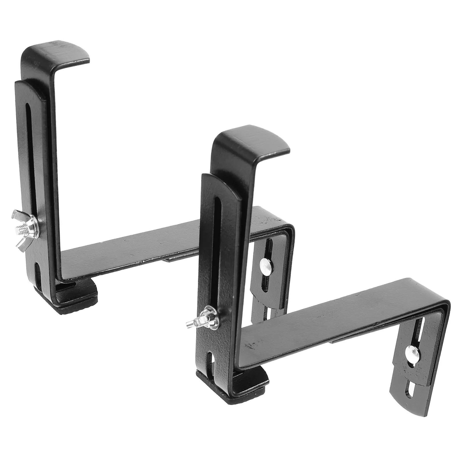 2Pcs Planter Hanger Bracket Outdoor Plant Hook Flowerpot Ceiling Mount Garden Decor Hanging Basket Holder for Balcony