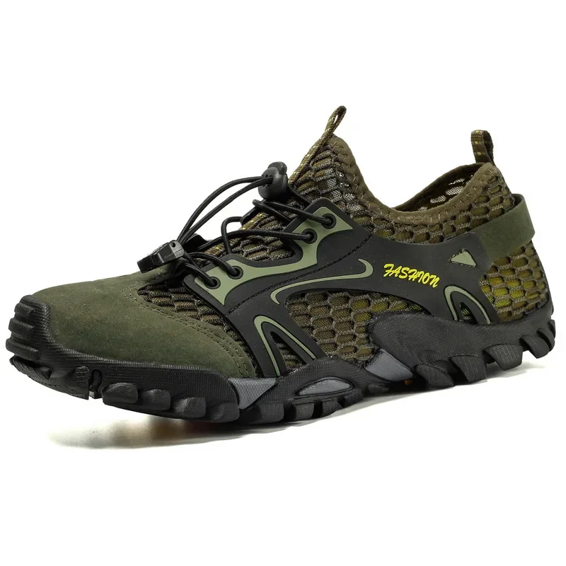 

Plus Big Size 47 48 49 50 Summer Outdoor Hiking Shoes Men Trekking Mountain Climbing Tracking Treking Aqua Shoes Trail Running