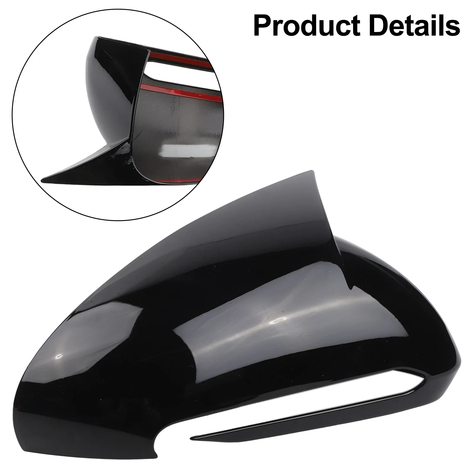 

Car Exterior Accessories Size As Picture Shows Car Rearview Mirror Cover Mirror Cover Trim Easy Installation High Reliability