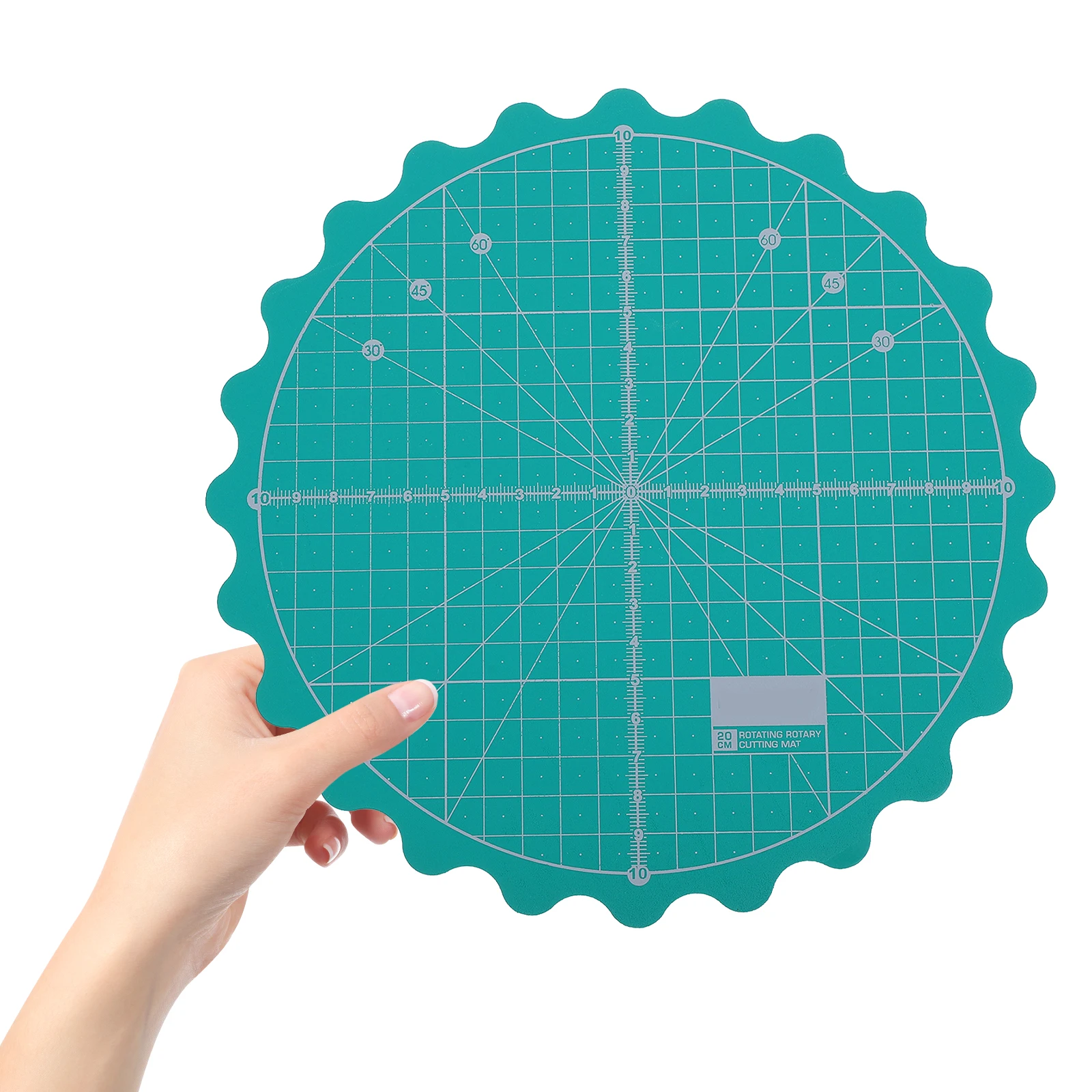 

1Pcs Rotating Cutting Mat Self-Healing Fabric Rotary Smooth Rotation Professional Craft Making Fabric Rotating Mat