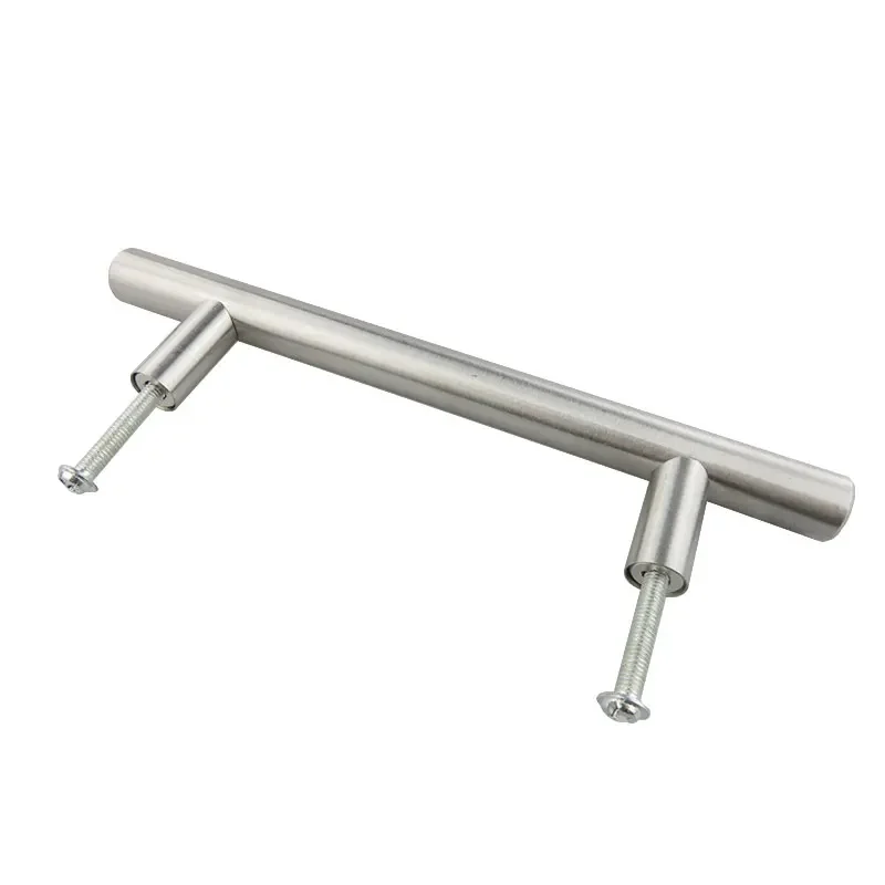 Modern  Stainless Steel Kitchen Door Cabinet T Bar Handle Pull Knob Cabinet Knobs Furniture Handle Cupboard Drawer Handle