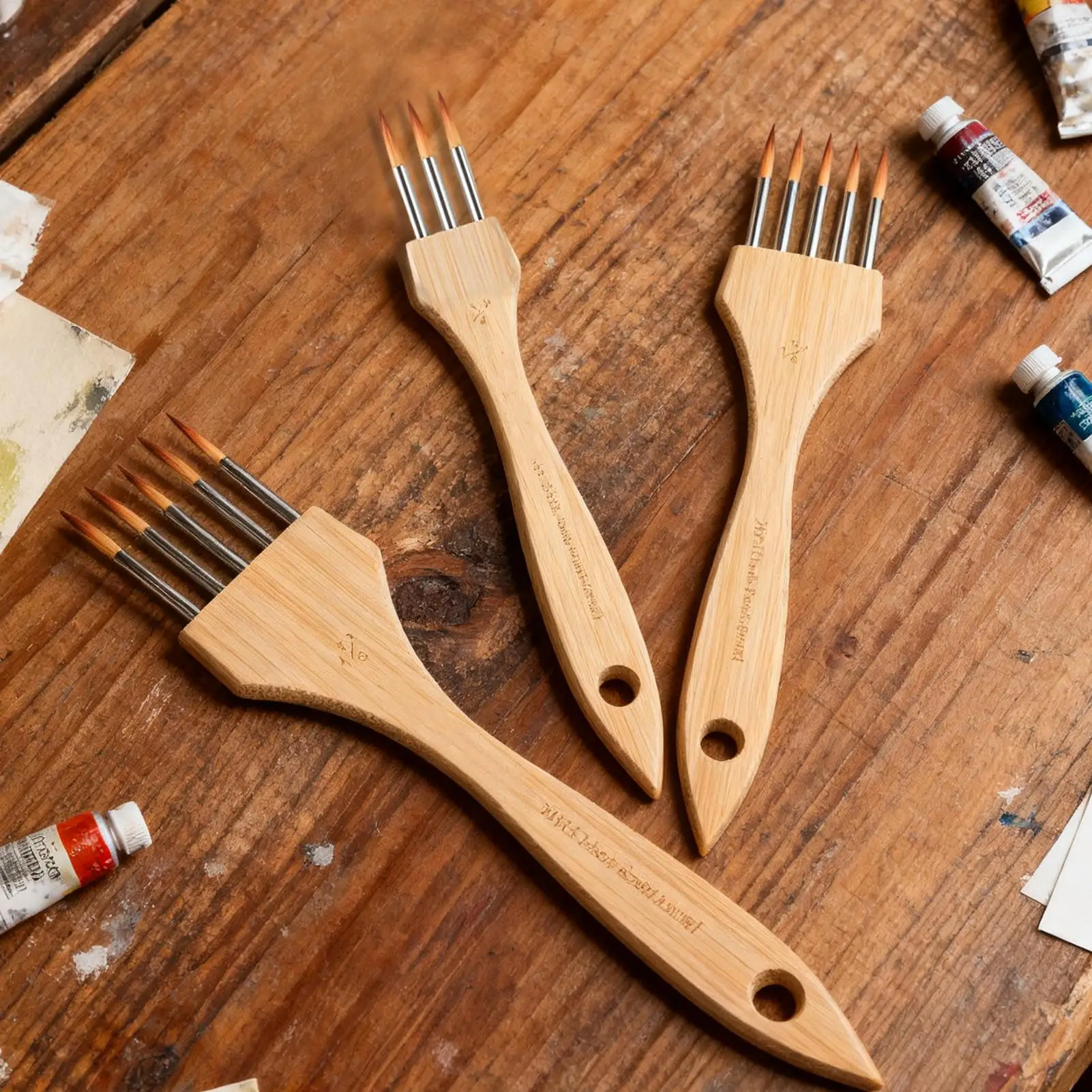 

Кисти для акриловой живописи, 3-х предметная текстура, нейлоновая шерсть, акварельная кисть для начинающих, взрослых, ремесло, керамика, холст