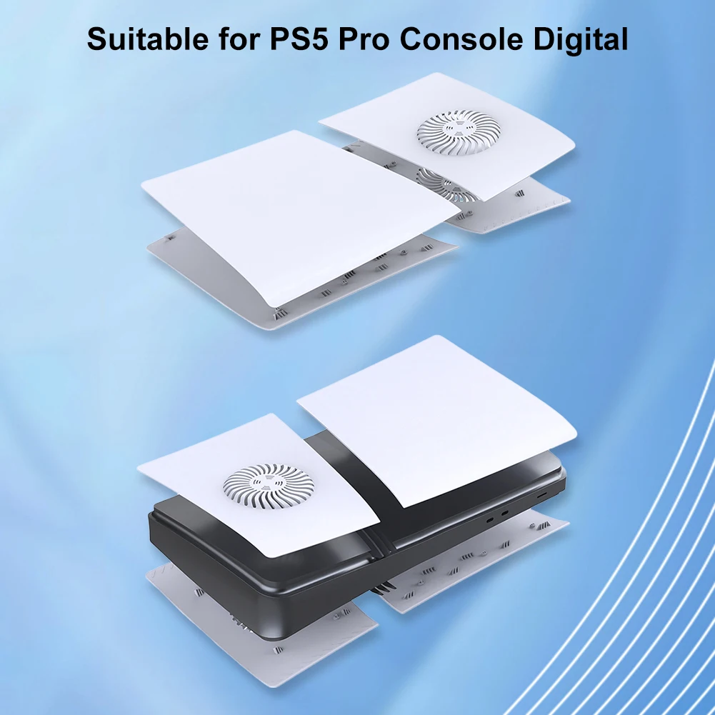 Plaque frontale de Console PS5 Pro, coque rigide en plastique, panneaux de couverture de Console, remplacement de protection pour PlayStation 5 Pro