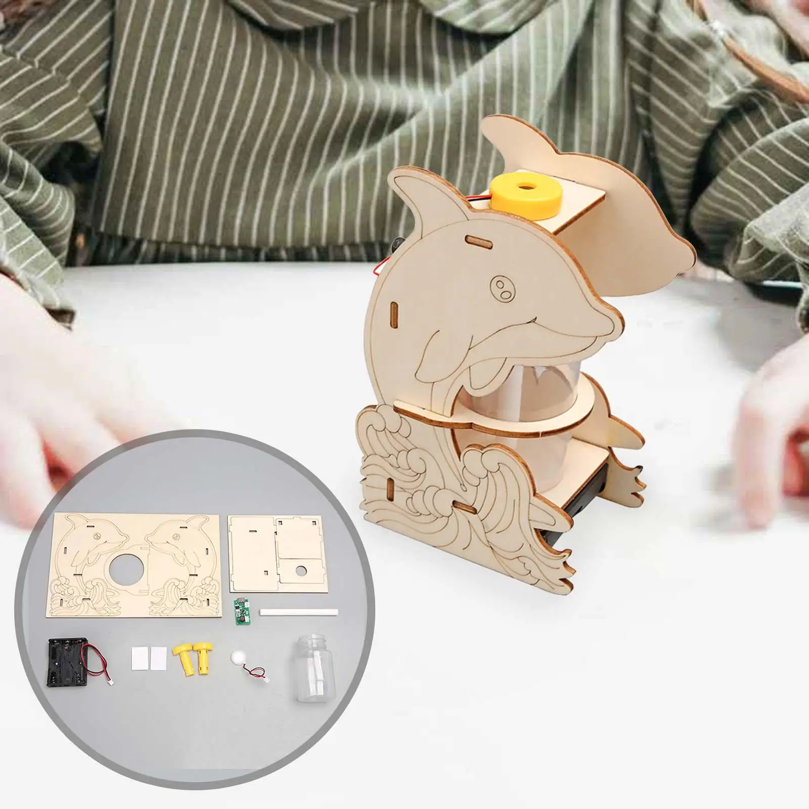 

DIY увлажнитель модель научные наборы деревянный обучающий материал для детей