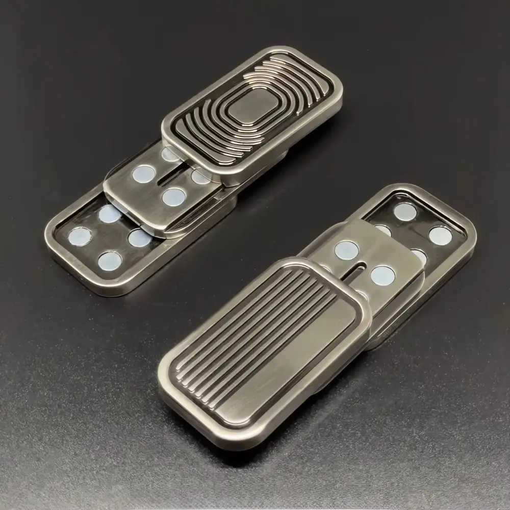 クリエイティブトリプルプッシュフィジェットスライダーハンドスピナー感覚プッシュカード磁気デスクおもちゃカメラ形金属フィジェットおもちゃオフィスホーム