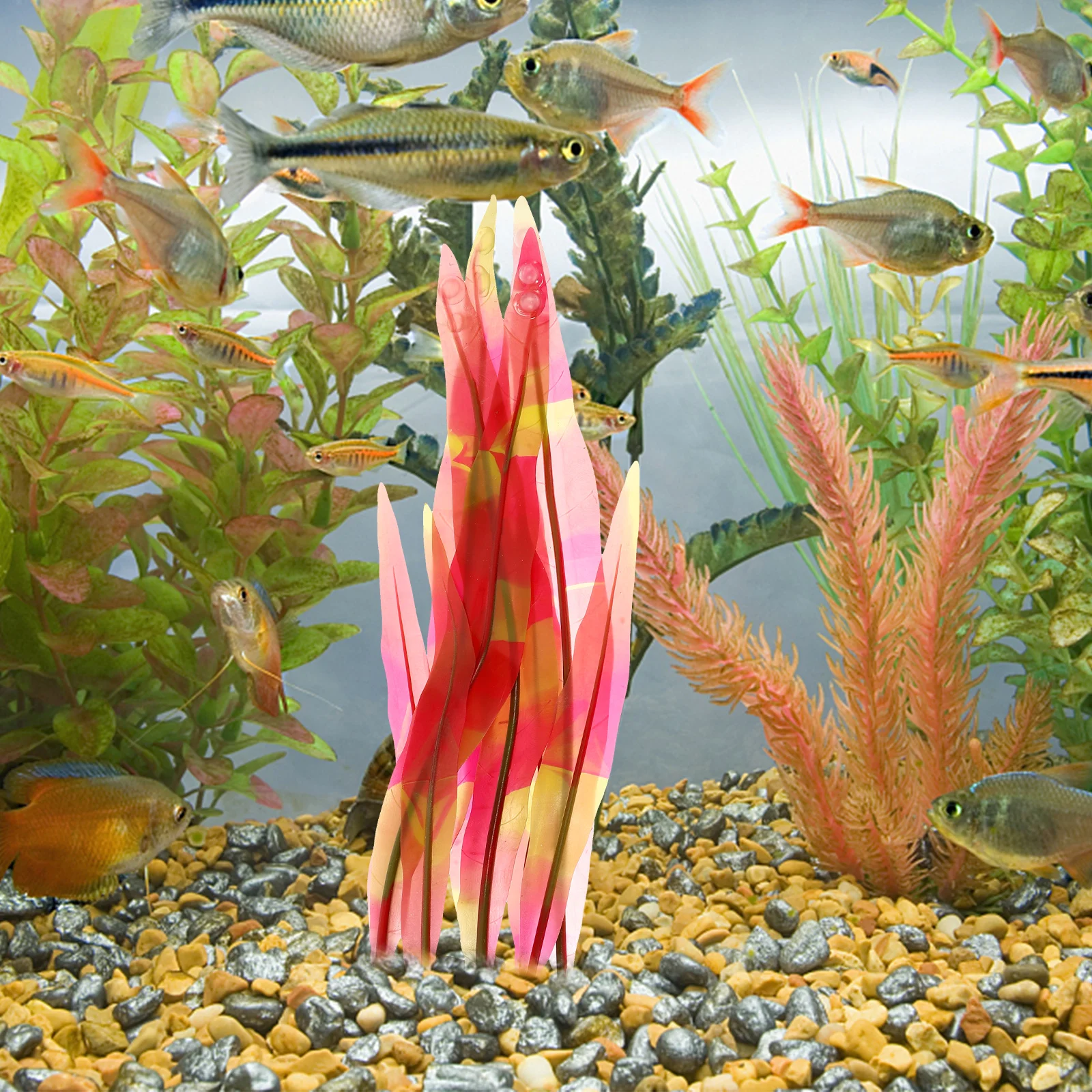 

Artificial Coral Lifelike Aquarium Plants Dark Artificial Aquatic Plants Size Fish Tank Accessories