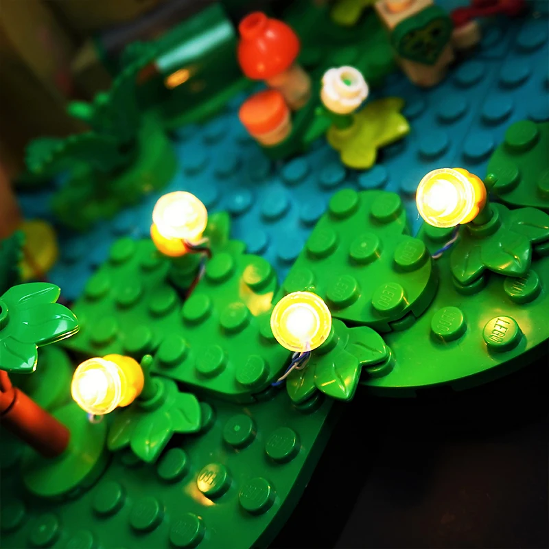 

Усовершенствованный комплект светодиодных фонарей «сделай сам» для Lego 77092 Great Deku Tree 2 в 1 (только светодиодный светильник, без модели блоков), высокая производительность