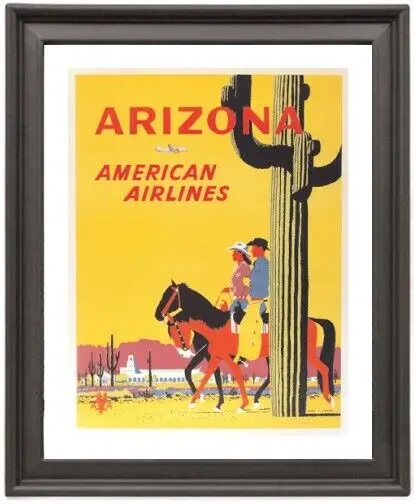 Framed Poster Arizona Poster Photo Paper Print Picture Frame 16x12 inch