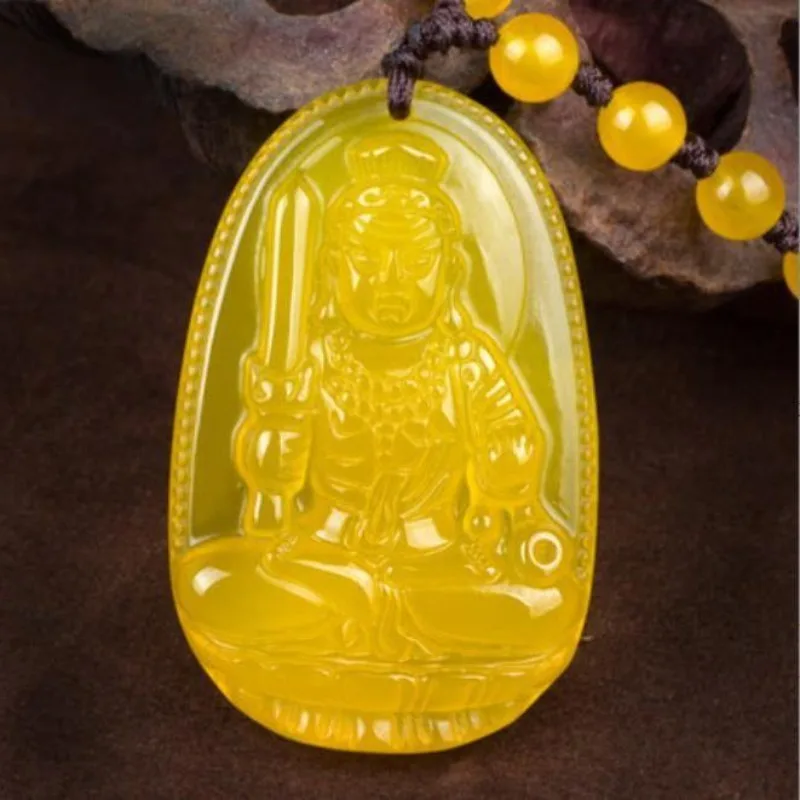 

Новый несъемный кулон из натурального агата Бодхисаттвы Минwang, классическое модное ожерелье в этническом стиле