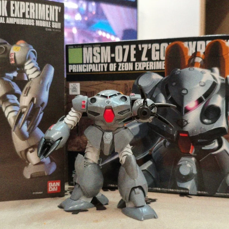 

Hot Sale Original Figure Model Kit Hg1/144 Msm07e Experiment Model Anime Desktop Ornament Action Figure Collection Toy Xmas Gift