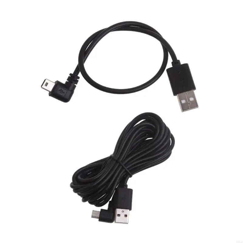 A9LF MINI USB Cable USB2.0 MALE TO MINIUSB 5PIN ตัวแปลงเพศชายสำหรับเครื่องเล่น MP3, กล้องดิจิตอล