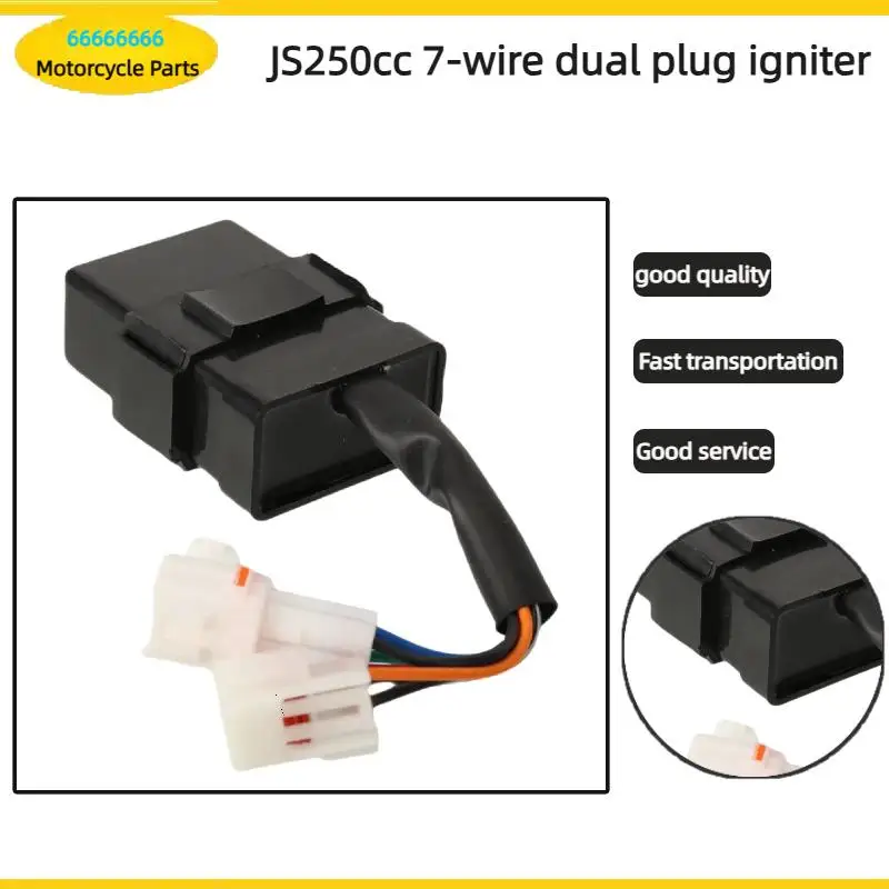 7-Wire CDI Unit Replacement for Jianshe JS250 Mountain Lion 250 Tank Scout & Roketa ATV-10 FG-803000-F2 Bashan 250CC ATV