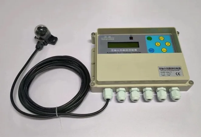 Sun Tracker Sun Sistema de Controlador de Rastreamento Automático Rastreamento de Plataforma de Dois Graus de Liberdade Controlador Solar Tracker de Eixo Duplo