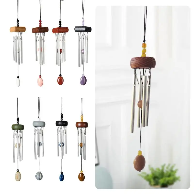 Aeolian Bells Soft Voice Long-term Use Home Decor Round And Smooth Suspension Type Garden Decoration Outdoor Metal Wind Chime