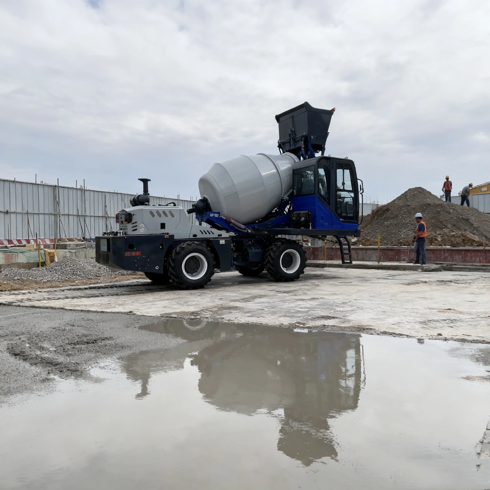 New concrete truck mixer 8 cubic meters 10 cubic meters concrete cement mixer drum truck