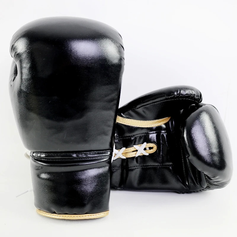 Lace-up retro boxing gloves, professional gloves
