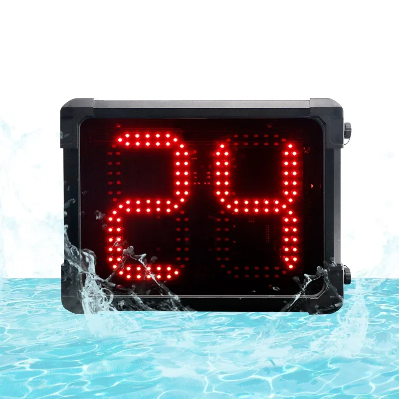 Wholesale 8" LED Timer Large Outdoor Digital 14/24/30 Seconds Countdown Basketball Outdoor Scoreboard 24S Shot Clock