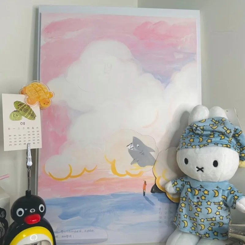 

Корейская плюшевая кукла-кролик Миффи в пижаме, 25 см, супермилая, в стиле аниме, детская игрушка для сна, подарок на день рождения, сувенир