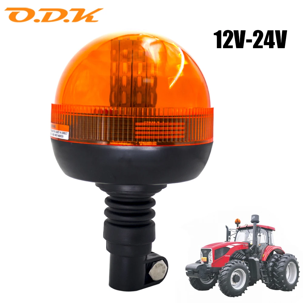 1PC 40 LED Strobe Light For Truck Tractor Beacon Lamp Flashing Warning Vehicle Emergency Security Alarm 12V 24V Waterproof IP65