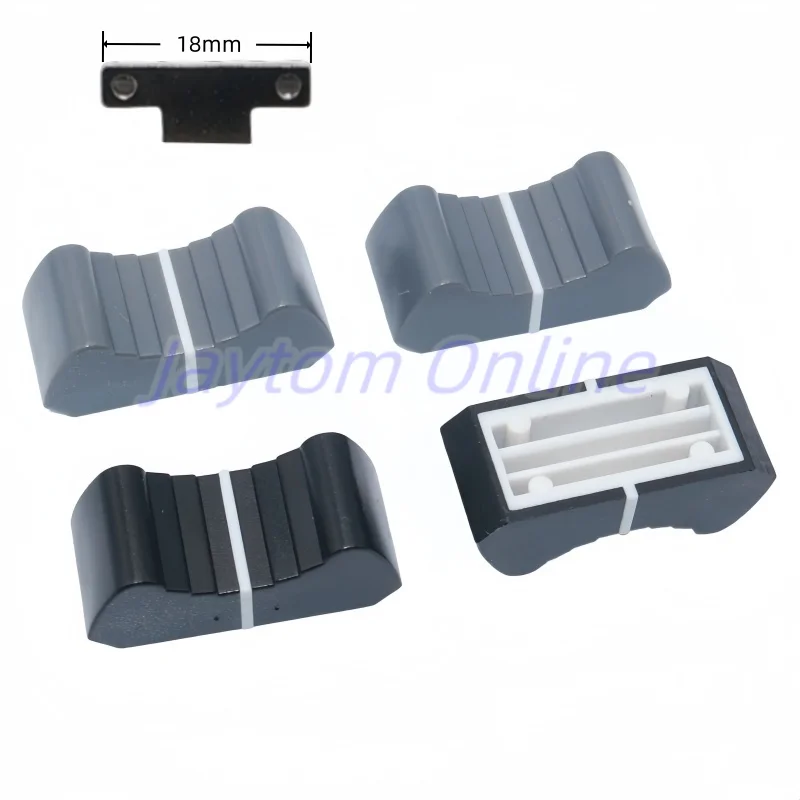 10pcs Mixer/Sound Card X32 Allen Fader Cap 26 x 12 x 10mm Straight Slide/Push The Key Cap Potentiometer Knob T-shaped 1x8MM Hole