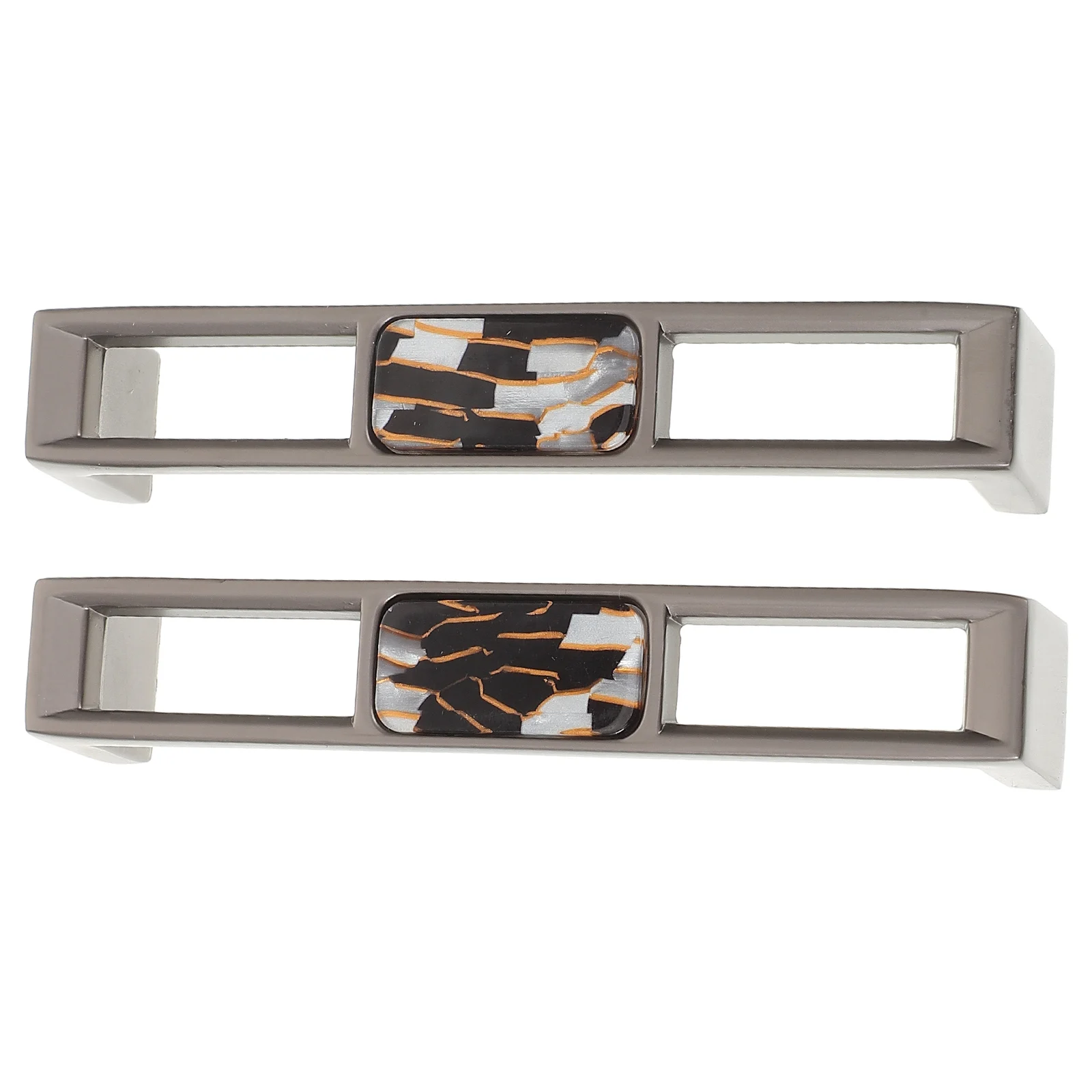 

2Pcs Marble Shell Drawer Pull Modern Cabinet Door Handle Decorative Pulls for Wardrobe Cupboard Furniture Cabinet Handles
