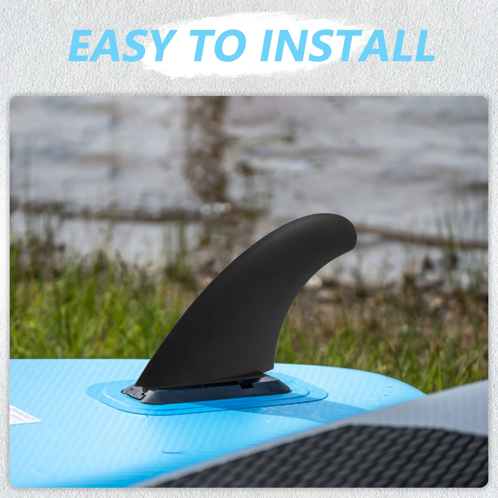 

Набор из 3 универсальных сменных плавников для SUP-досок и надувных досок для серфинга, стабилизаторы для сапбордов