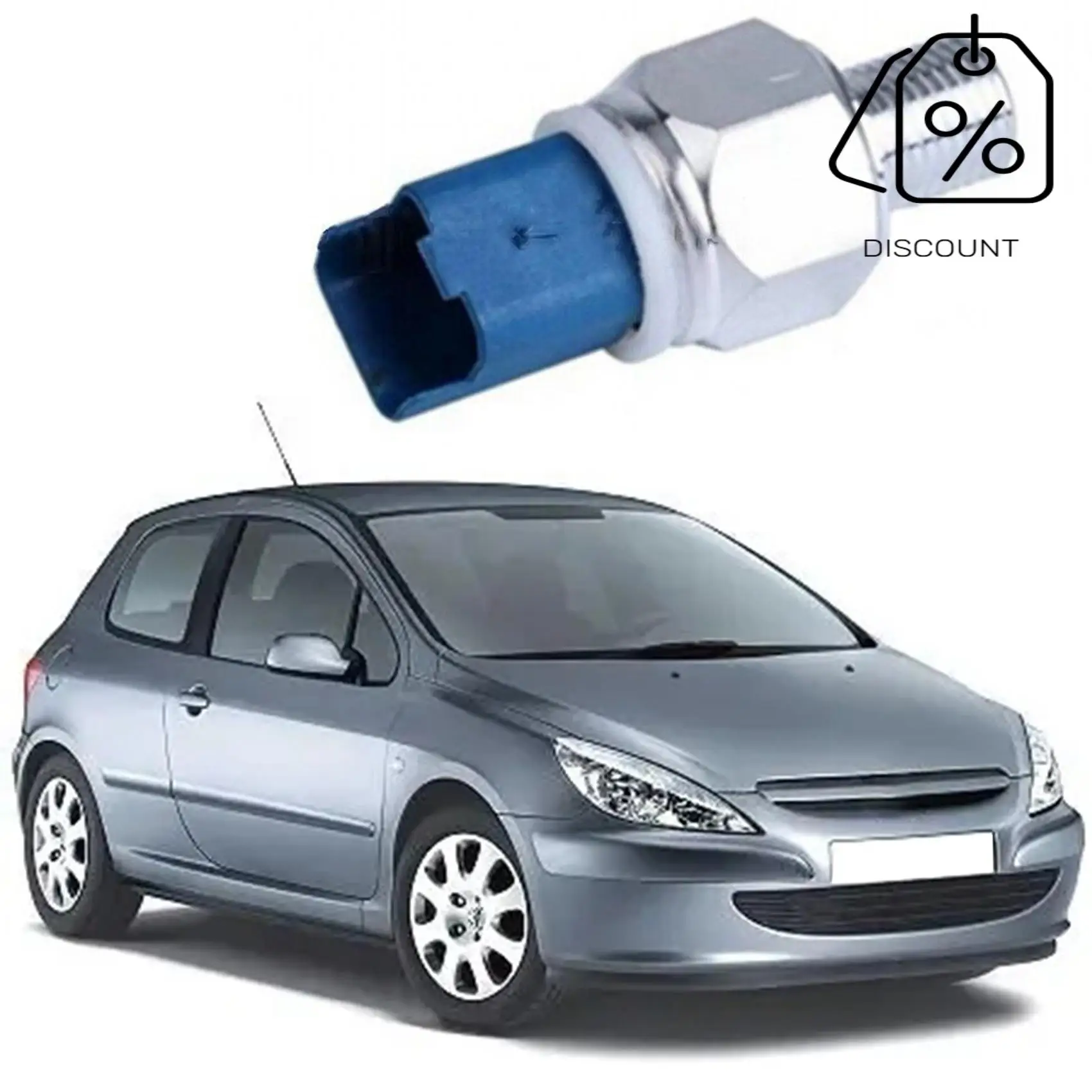 4015.08 401508   مستشعر مفتاح ضغط الزيت لتوجيه الطاقة 9677809680 9630672180   ل 307 206 207 308 408 C2-AT30