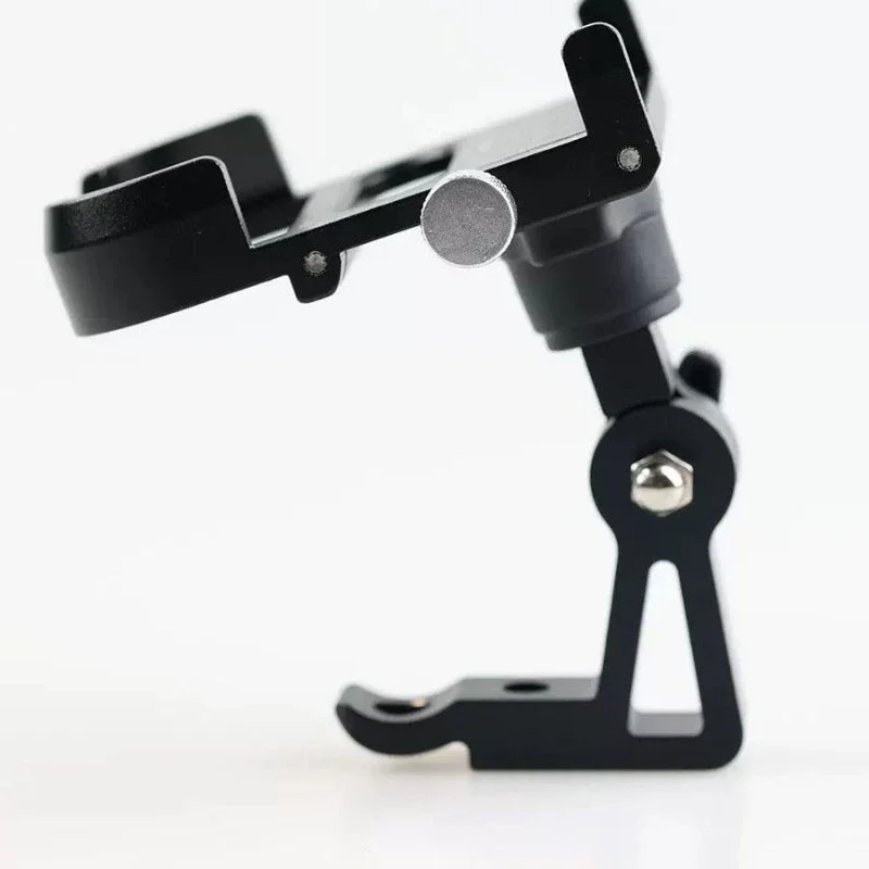 Folding car mobile phone holder, aluminum alloy 360-degree rotating navigation folding car special mobile phone shooting bracket