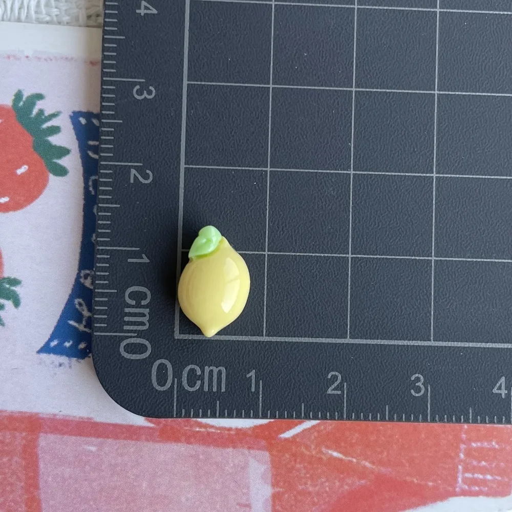 10pcs Resin Mini Vegetable Flat Back Embellishments Cabochons Scrapbook Kawaii for Diy Jewelry Craft Decoration Home Accessories
