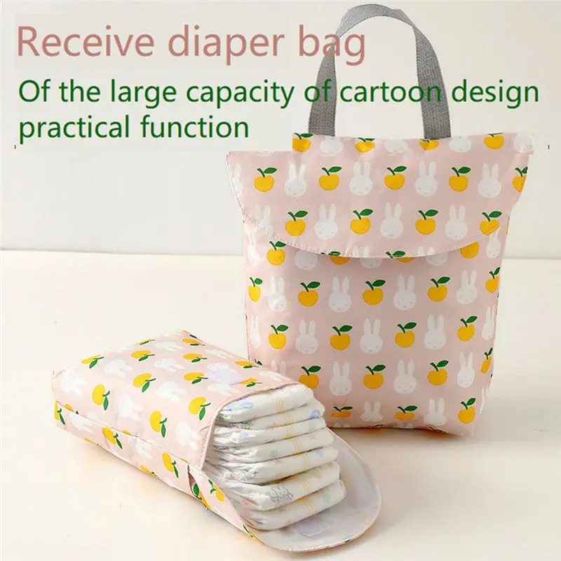 حقيبة حفاضات الطفل المحمولة مقاوم للماء حقيبة للحمل خارج حقيبة التخزين حقيبة الحفاضات حقيبة تخزين الأطفال