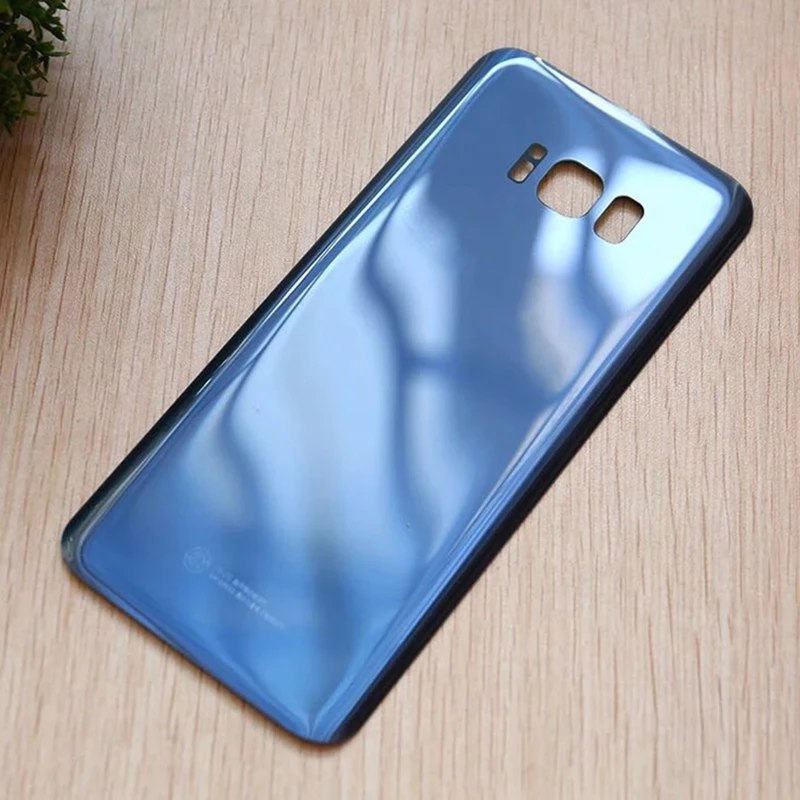 For Samsung S8 Plus Back Battery Cover For Samsung Galaxy S8 Plus S8 s8+ G950 G950F G955 Glass Rear Housing Cover Replacement