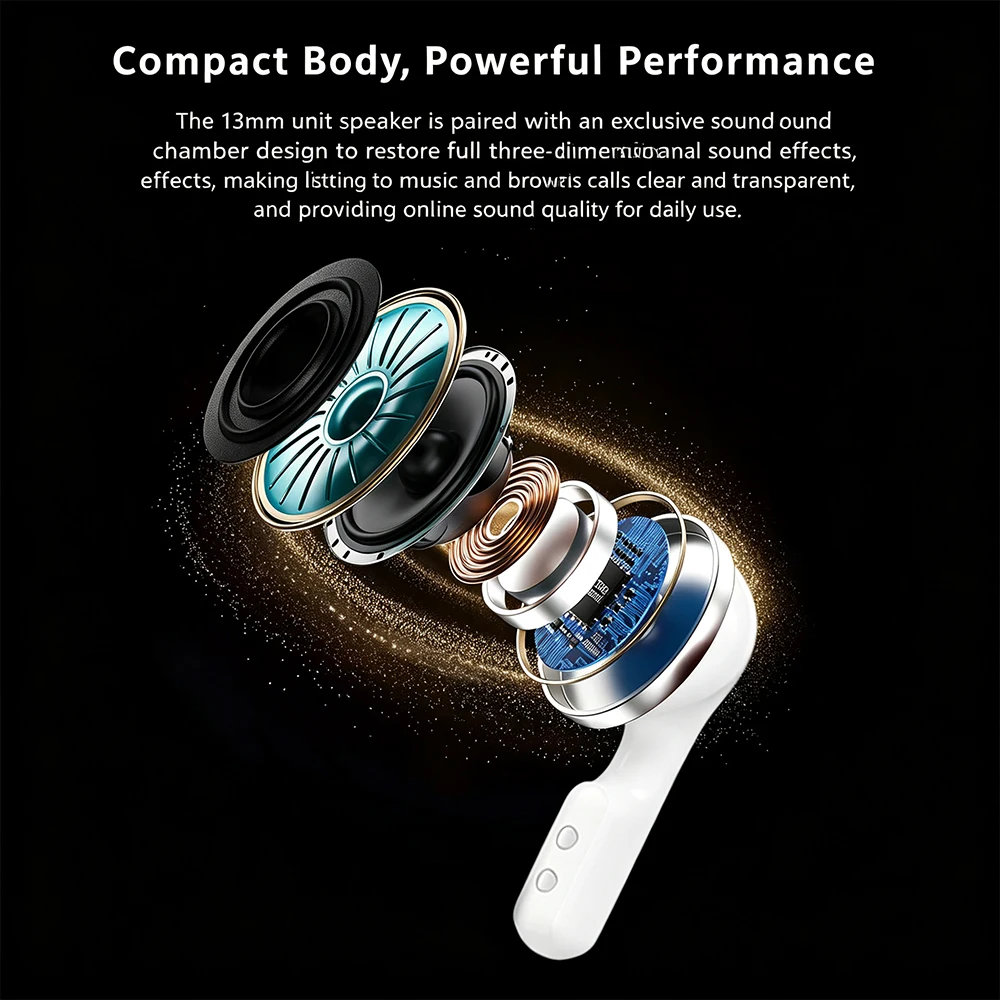 Smart Watch Wireless Earbuds BT Call Fitness Tracker Auto Charge Heart Rate Monitor Bracelet Android iOS Sport Commute Run