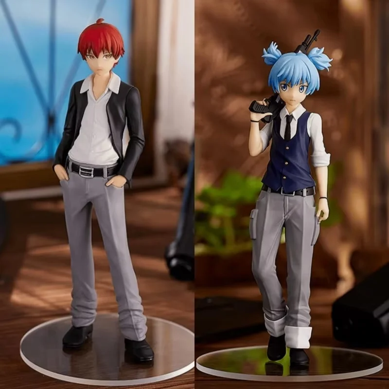 Figura temática de Anime japonés de la serie Assassination Classroom, decoración de escritorio, colección de adornos, juguetes, regalos de cumpleaños, nueva