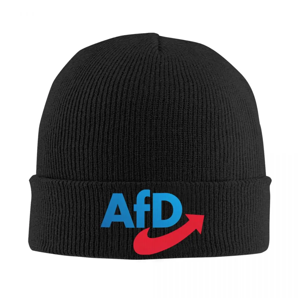 AfD Logo Bonnet Hats Alternative for Germany Beanie Hats Custom Skullies Beanies Autumn Casual Outdoor Thermal Elastic Caps