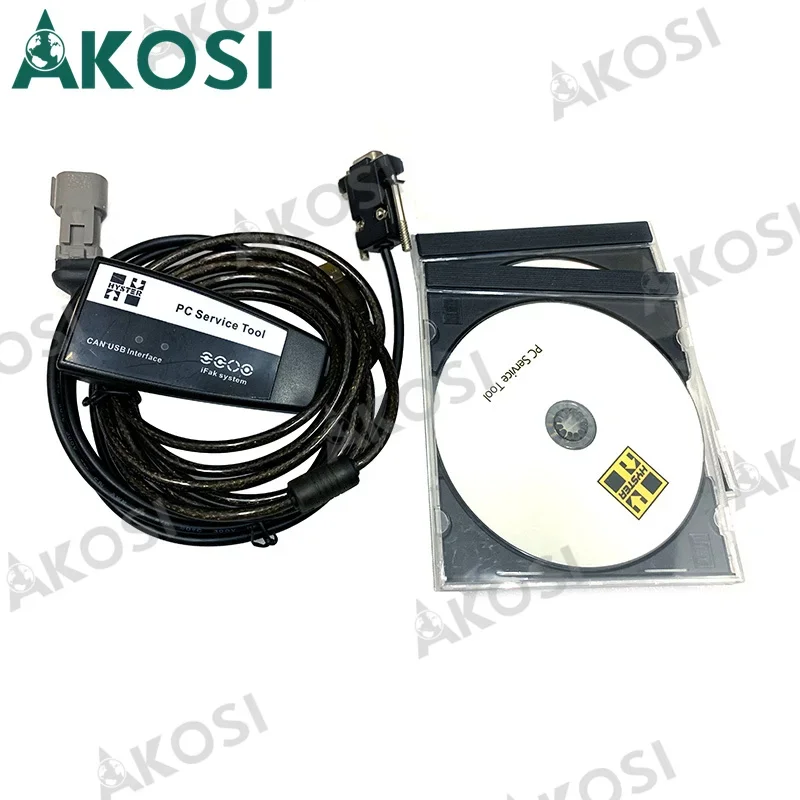 For hyster yale forklift truck diagnostic scanner Yale PC Service Tool Ifak CAN USB Interface tool with F110 tablet