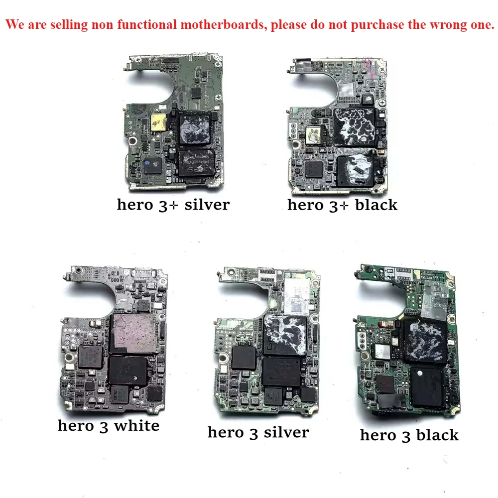 1pcs Not Work ! Waste Original Main Board Mainboard Not Working for Gopro Hero 10 9 8 7 6 5 4 3 Fusion Max Action Camera