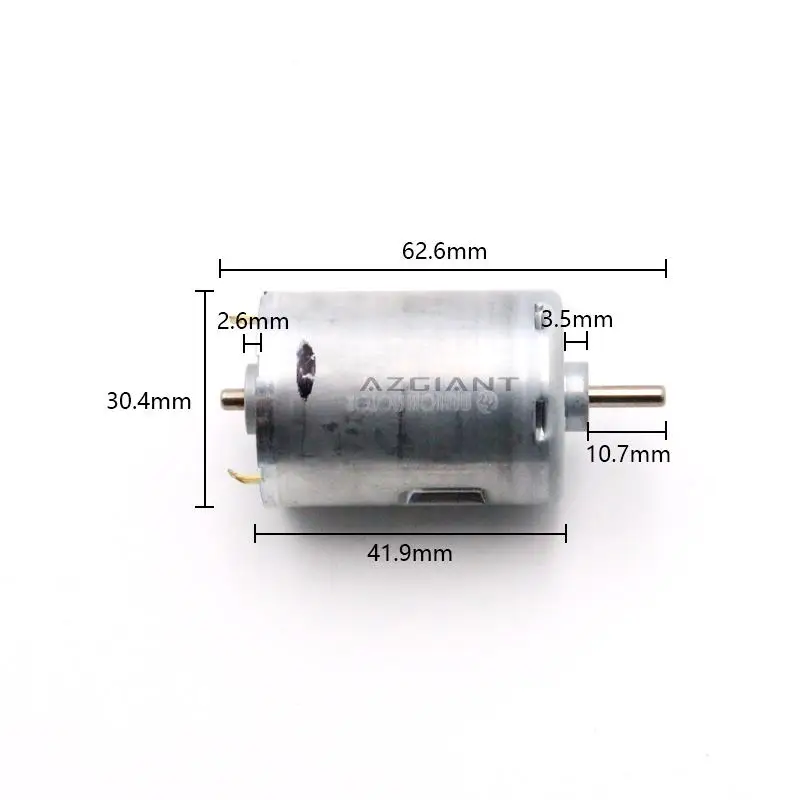 

AZGIANT RS-425PV-2280 Car Electric power regulation tool motor 12V DC Efficient mute Carbon brush auto parts Large inventory DIY